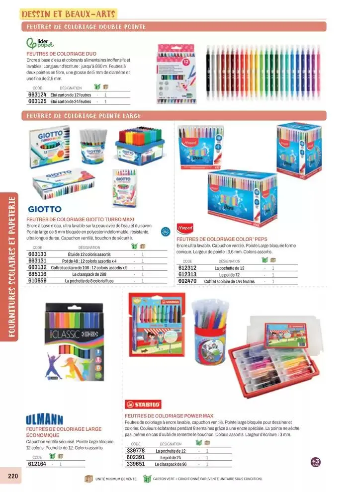 Nos Catalogues Thématiques du 1 janvier au 31 décembre 2025 - Catalogue page 222