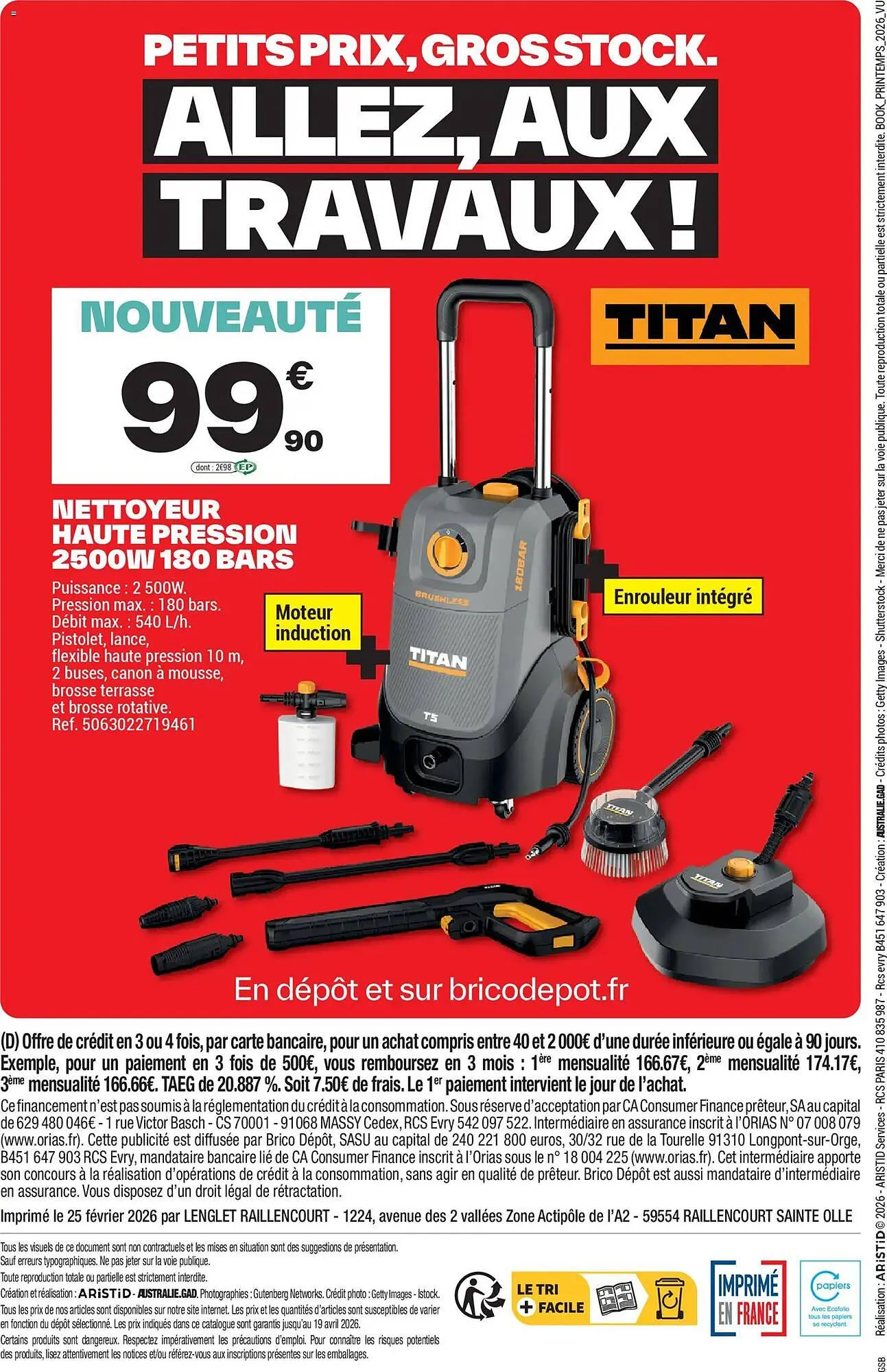 Catalogue Brico Dépôt du 25 mars au 12 juin 2026 - Catalogue page 108