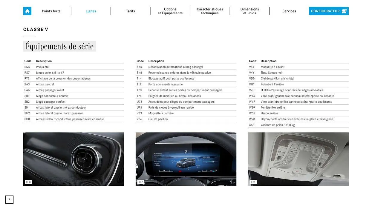 Classe V du 9 septembre au 31 août 2025 - Catalogue page 7
