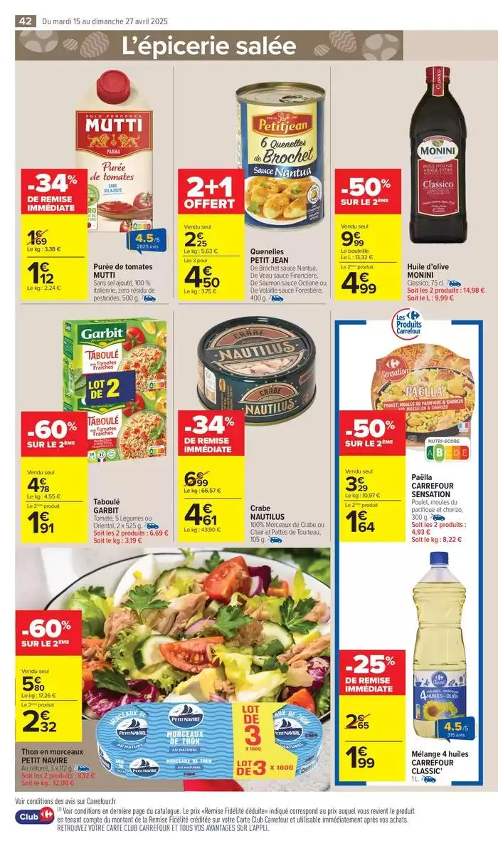 JOYEUSES PÂQUES du 15 avril au 27 avril 2025 - Catalogue page 44