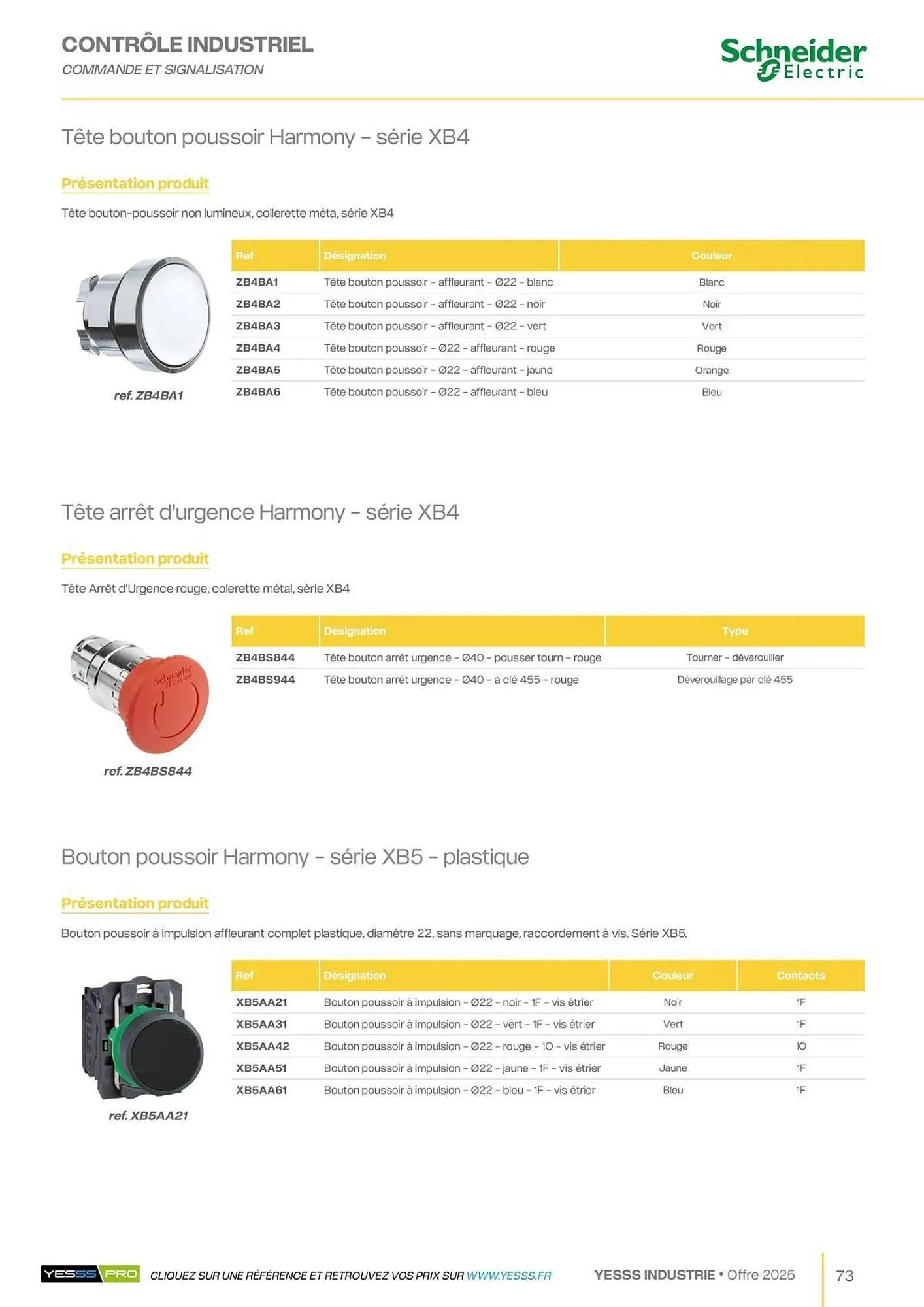 Catalogue Yesss electrique du 28 janvier au 31 décembre 2025 - Catalogue page 75