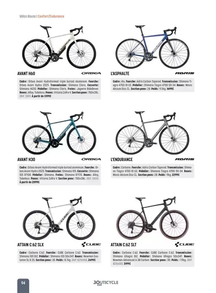 30 ans et plus jeu(a)ne que jamais du 2 mai au 31 décembre 2025 - Catalogue page 94