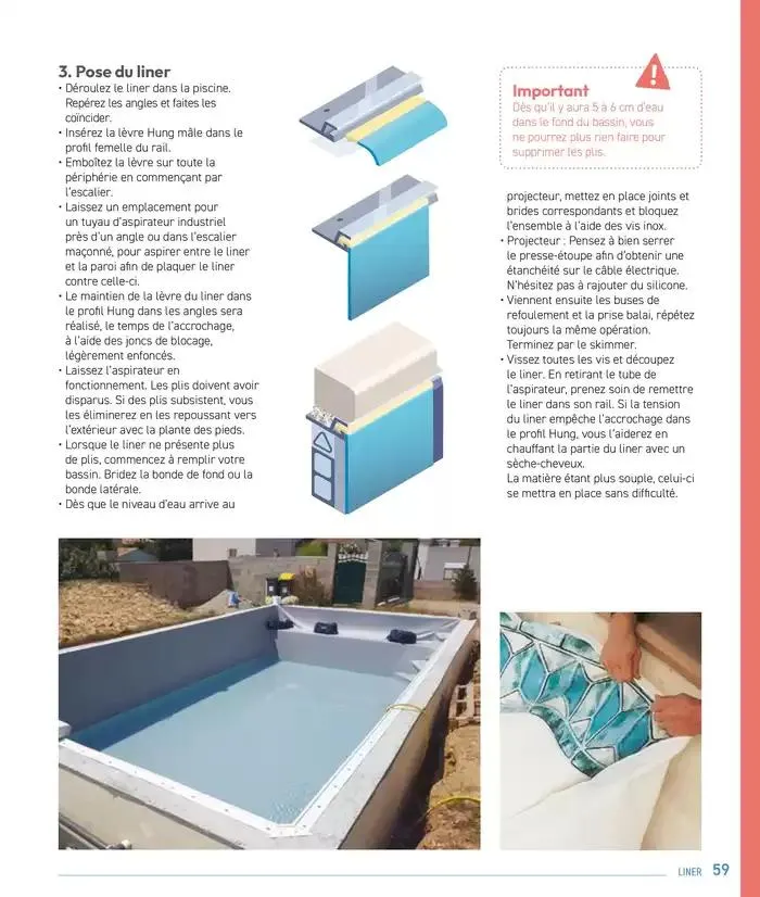 Les plaisir de l'eau Piscine,Spa,Arrosage du 10 mars au 31 décembre 2025 - Catalogue page 59