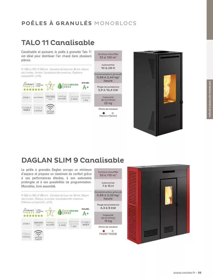 Le chauffage du futur a déjà 100 ans du 15 janvier au 31 mai 2025 - Catalogue page 35