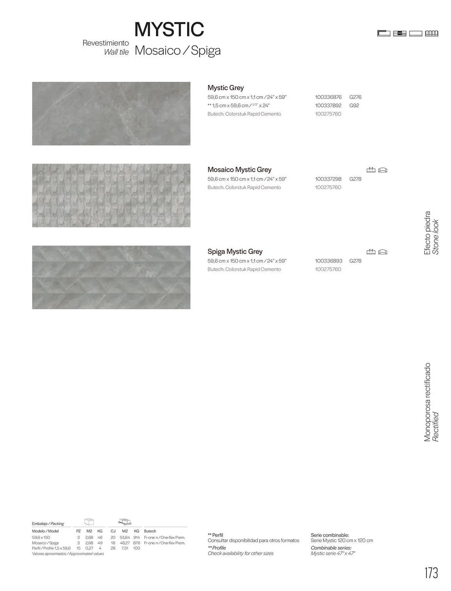 Catalogue Porcelanosa du 27 janvier au 31 décembre 2025 - Catalogue page 175