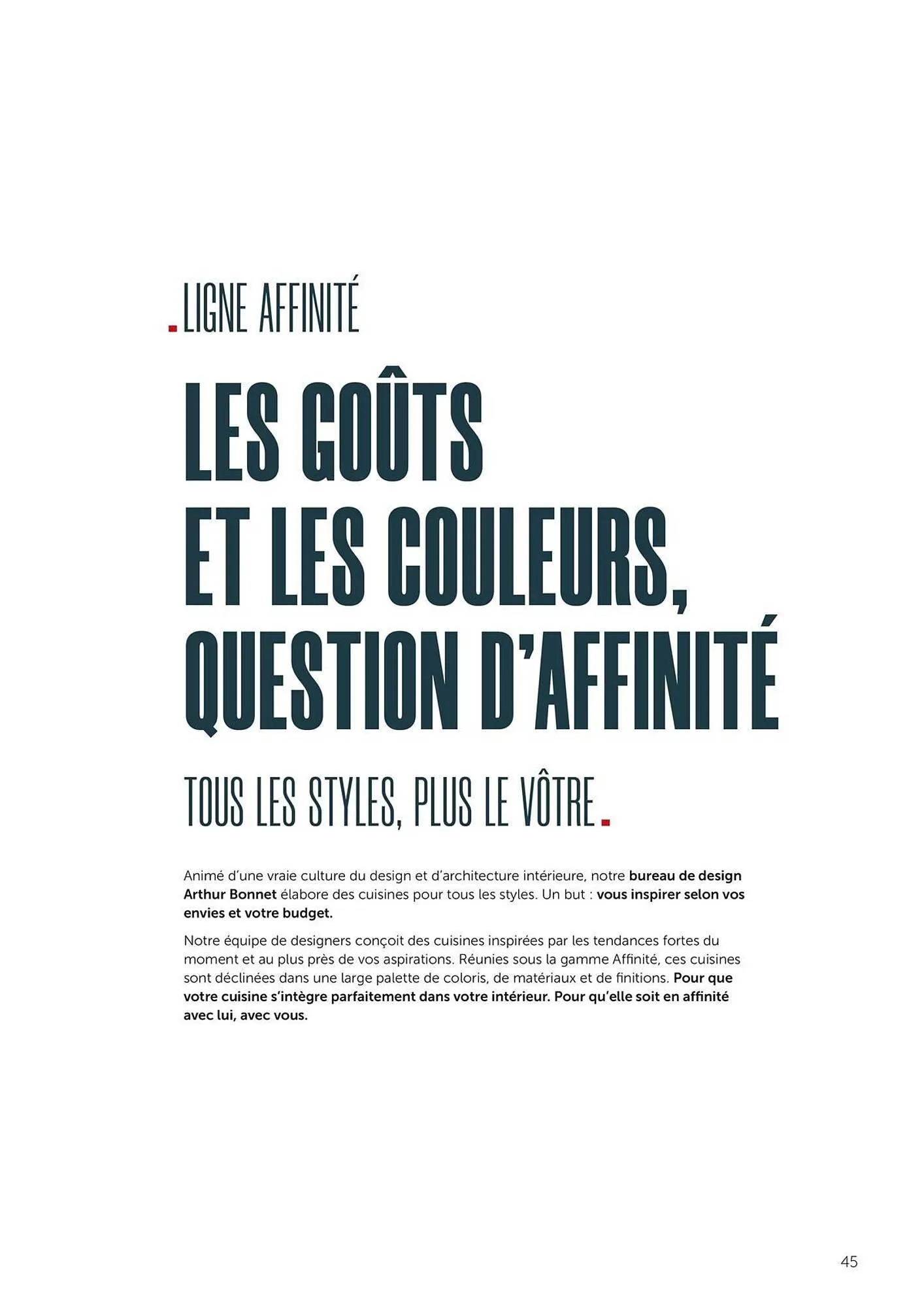 Catalogue Arthur Bonnet du 3 juin au 1 novembre 2025 - Catalogue page 45