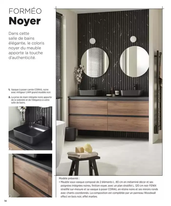 MEUBLES FORMÉO Edition 2025 du 15 avril au 31 décembre 2025 - Catalogue page 14