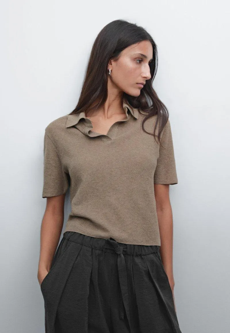 SHORT SLEEVE - Polo - brown