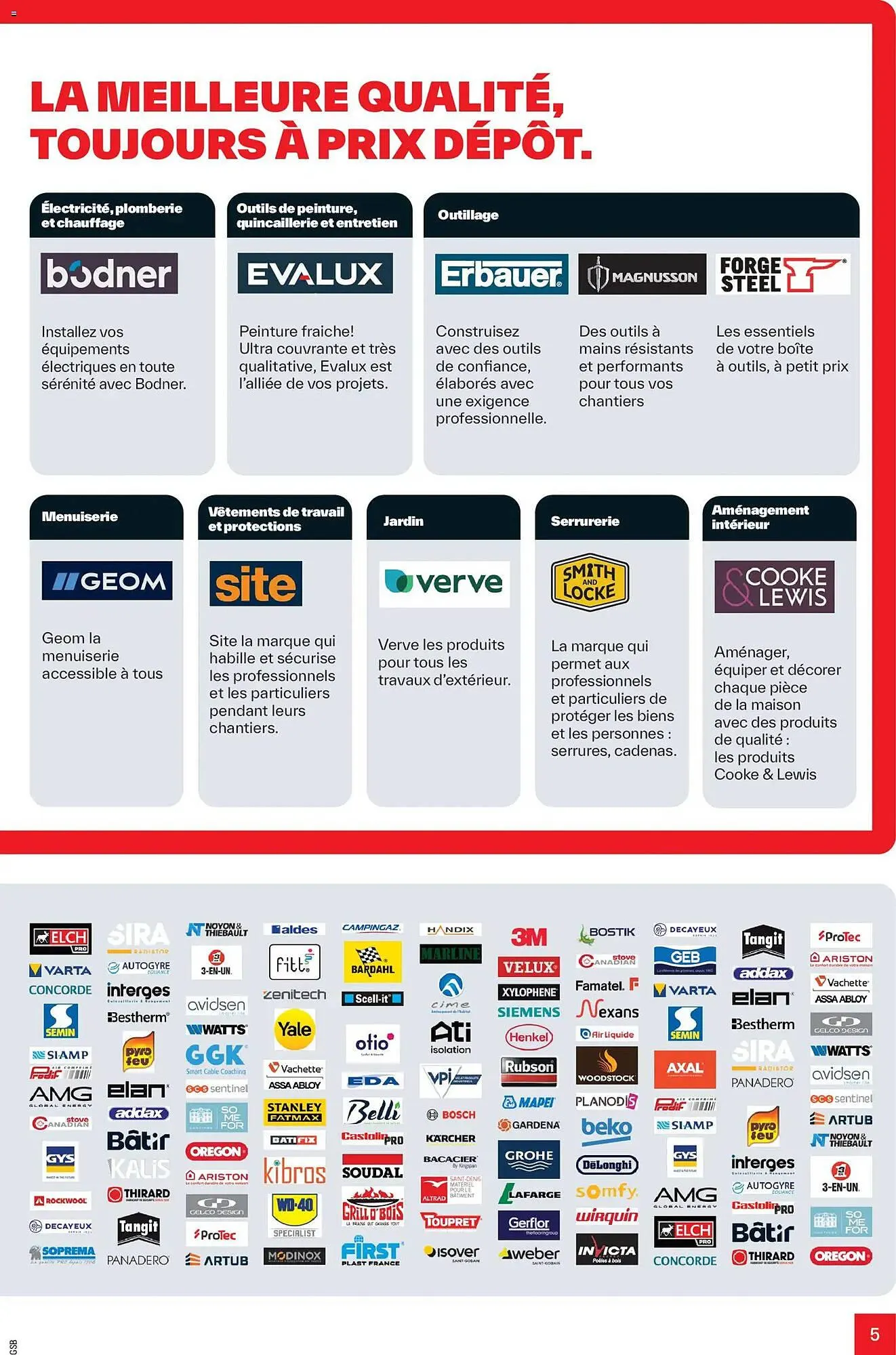 Catalogue Brico Dépôt du 25 mars au 12 juin 2026 - Catalogue page 5