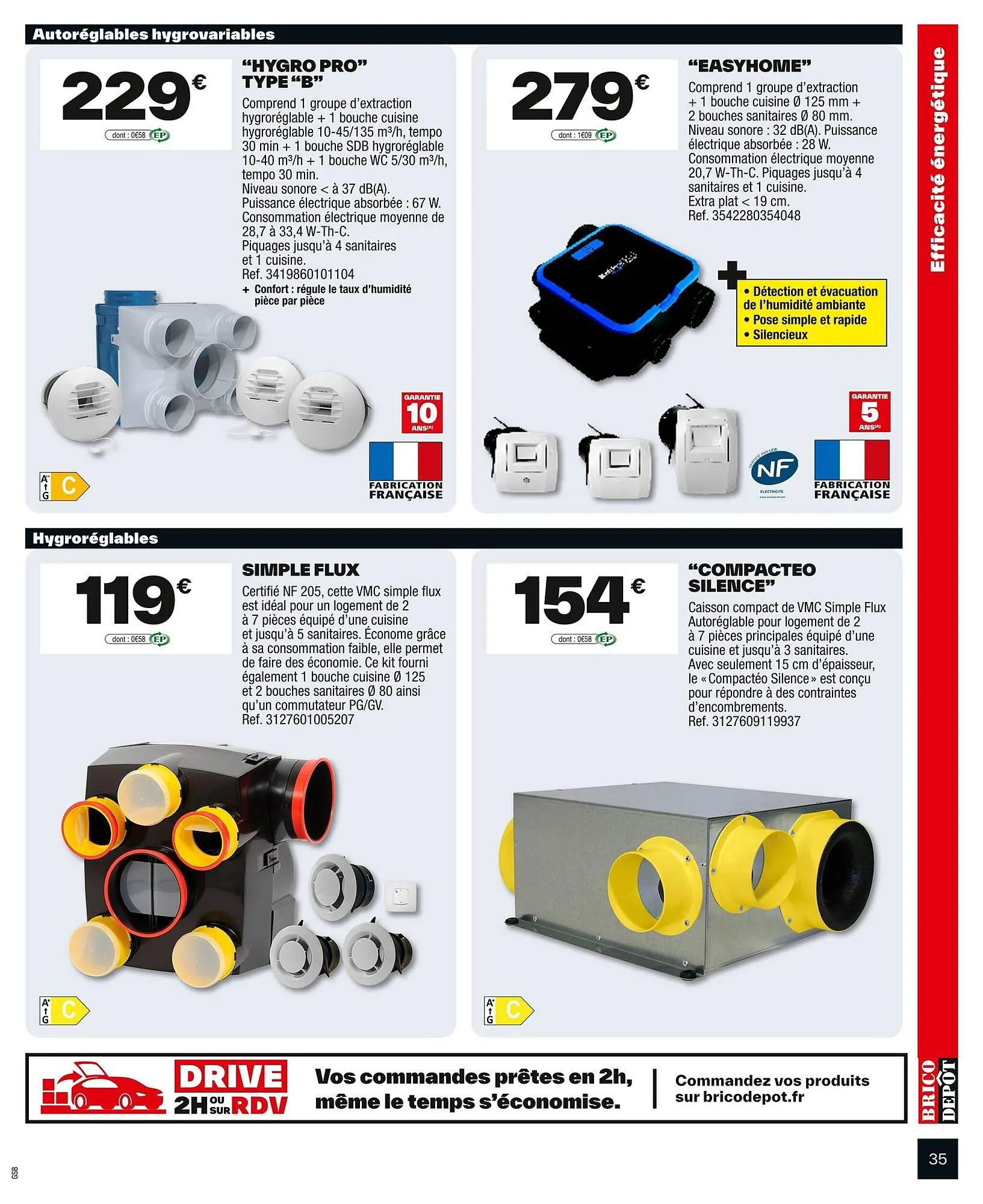 Catalogue Brico Dépôt du 20 juin au 3 juillet 2025 - Catalogue page 35