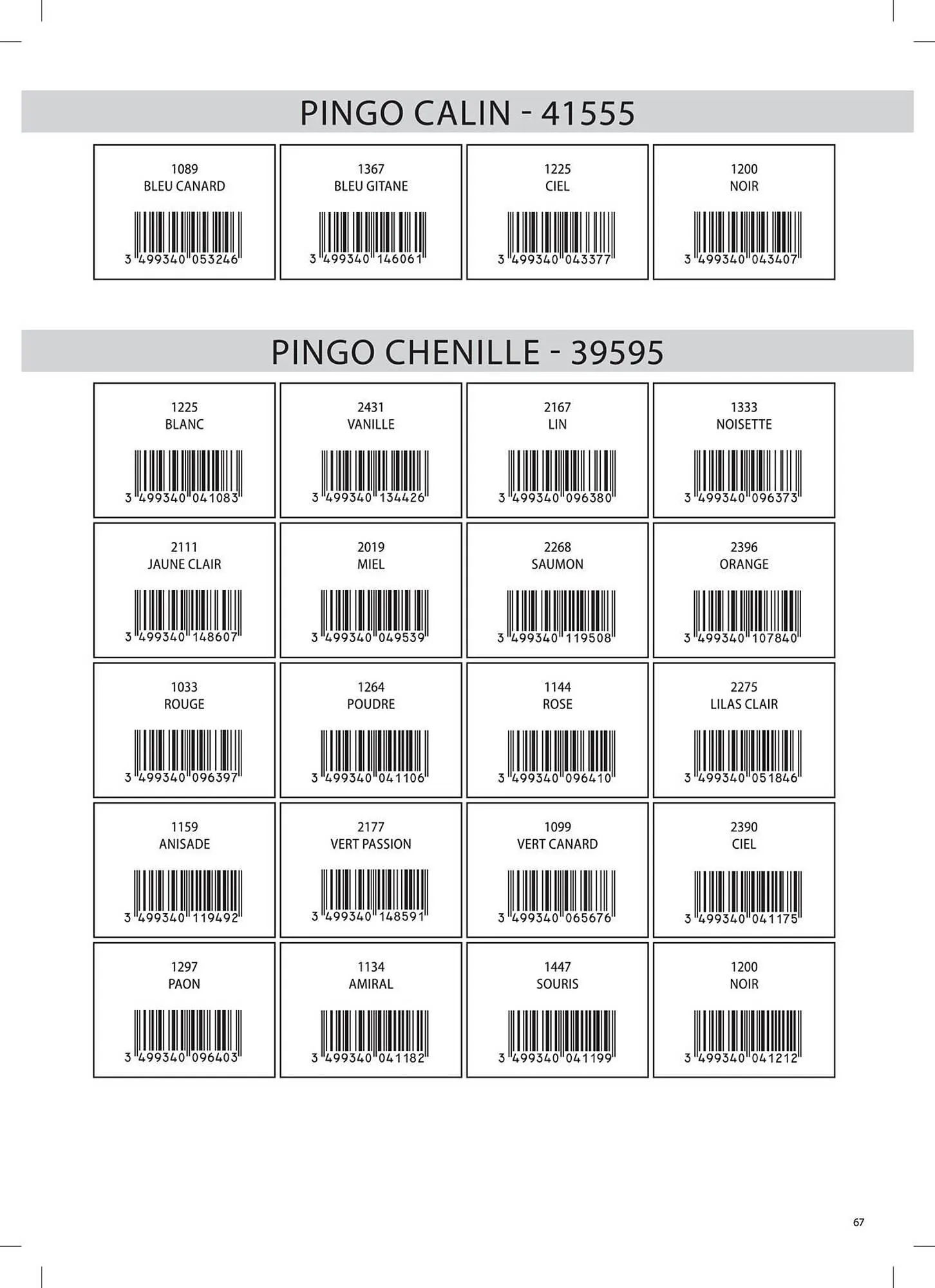 Catalogue Phildar du 10 décembre au 31 août 2025 - Catalogue page 67