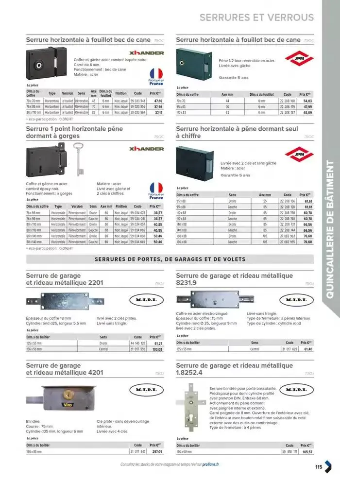 Catalogue général du 11 mars au 31 décembre 2025 - Catalogue page 117