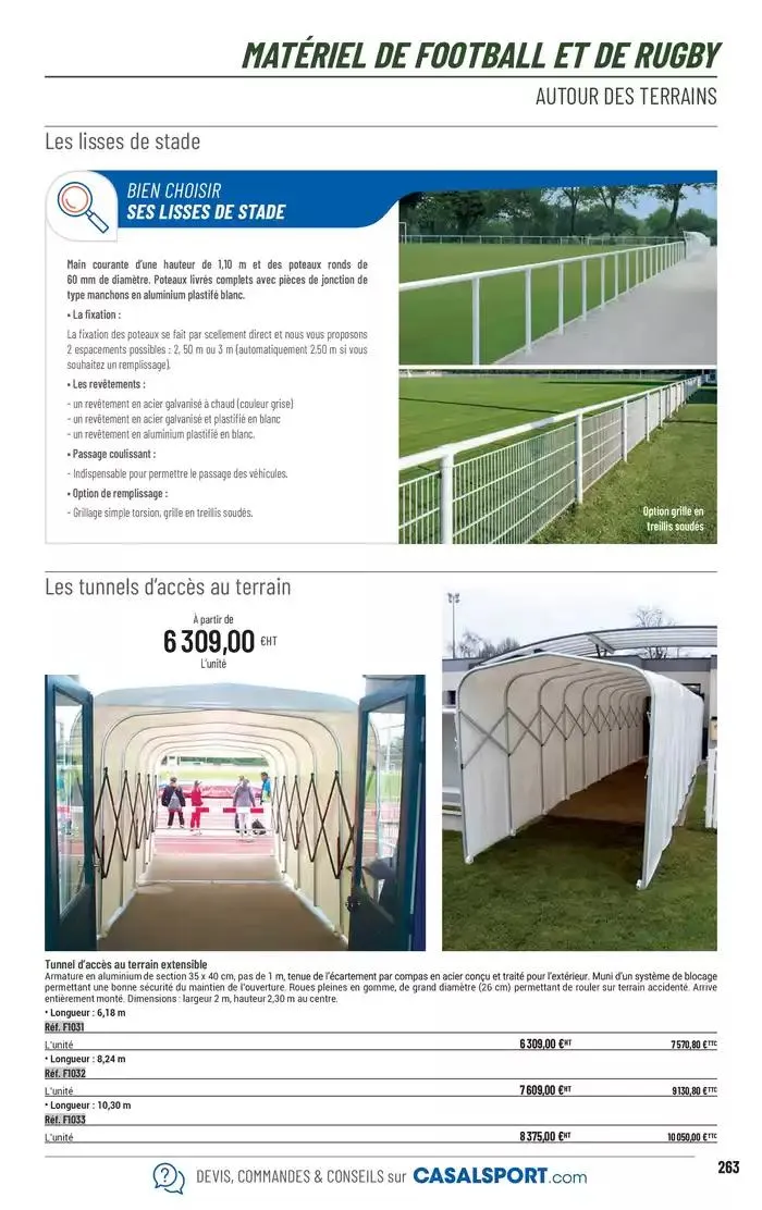 ÉQUIPEMENT SPORTIF du 6 mars au 31 décembre 2025 - Catalogue page 235