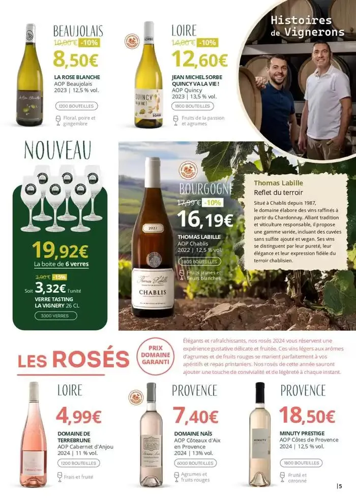 Histoire de vignerons du 13 mars au 6 avril 2025 - Catalogue page 5