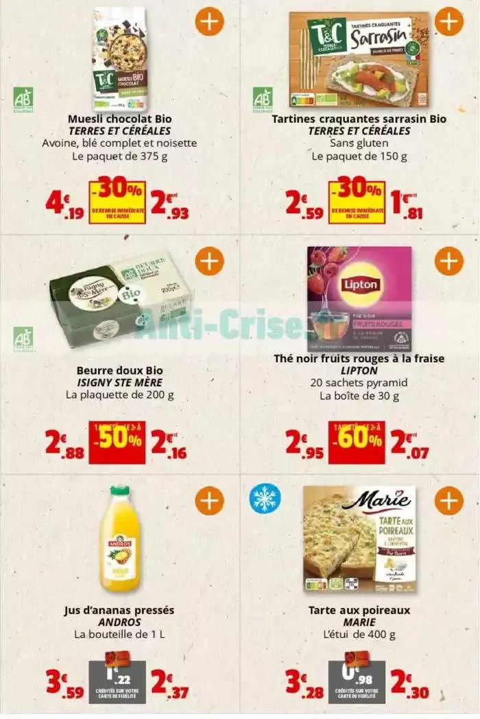 DES PETITS PRIX BIO ET GOURMANDS! du 28 mars au 6 avril 2025 - Catalogue page 8