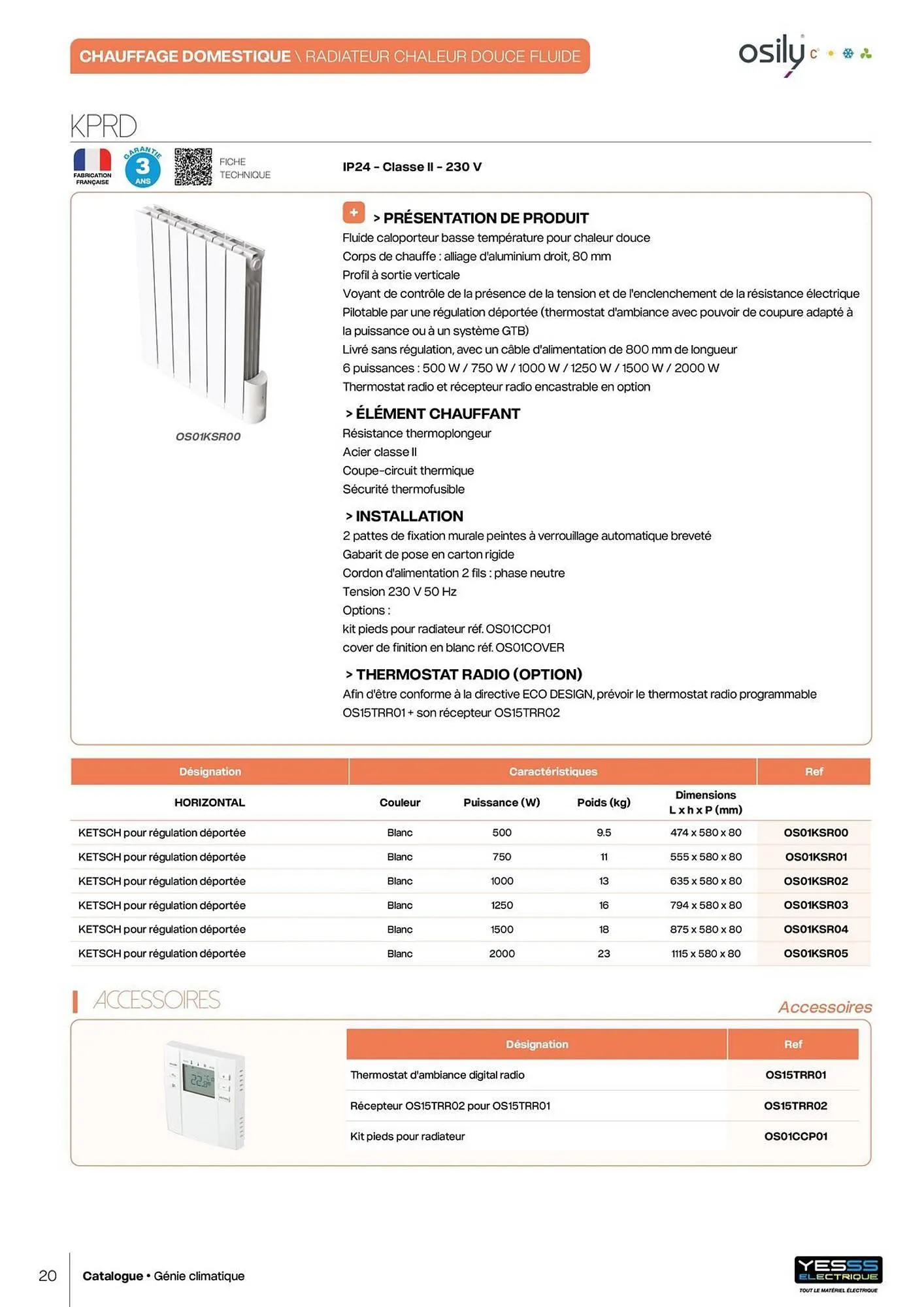 Catalogue Yesss electrique du 14 octobre au 31 décembre 2026 - Catalogue page 22