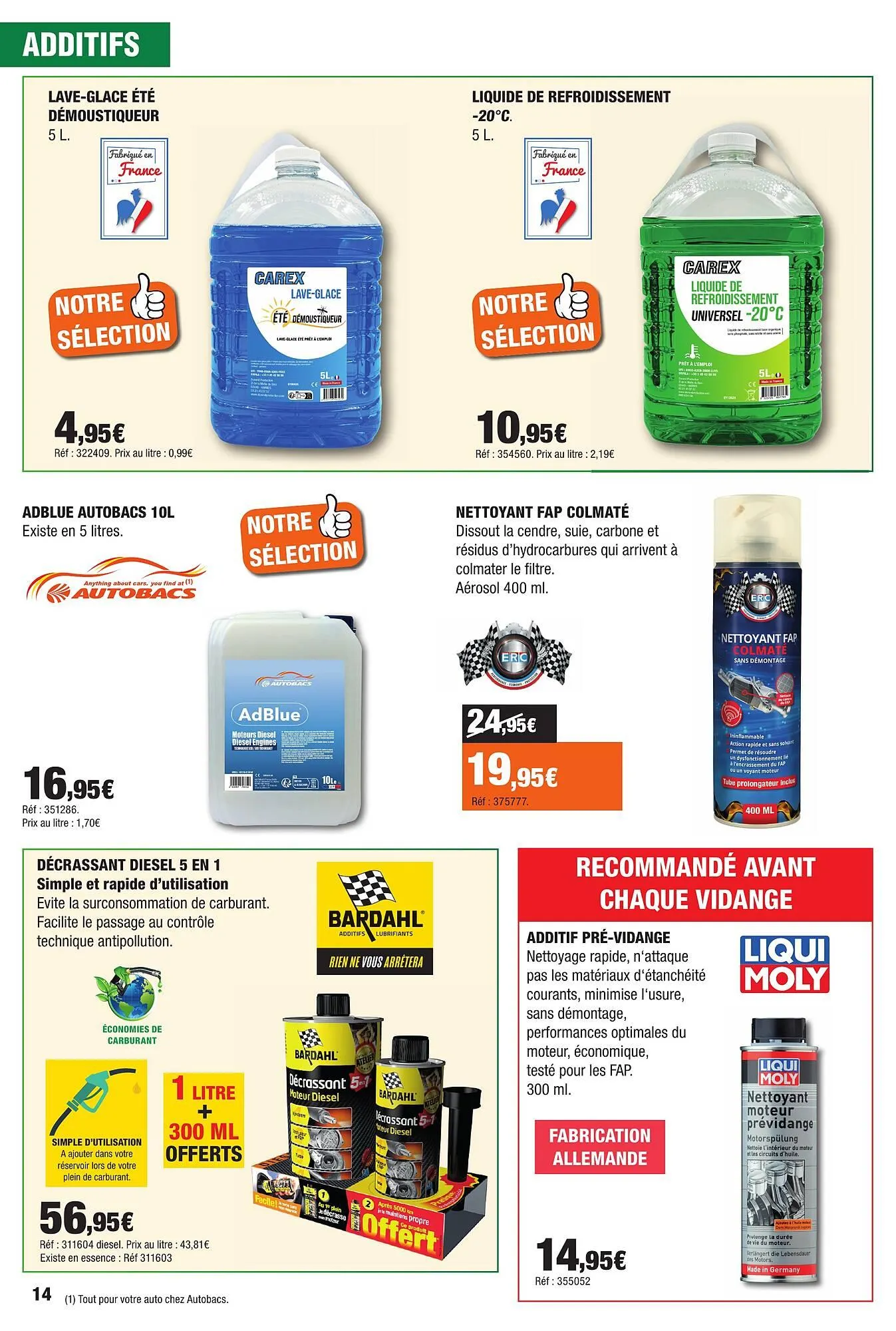 Catalogue Autobacs du 23 avril au 3 juin 2026 - Catalogue page 14