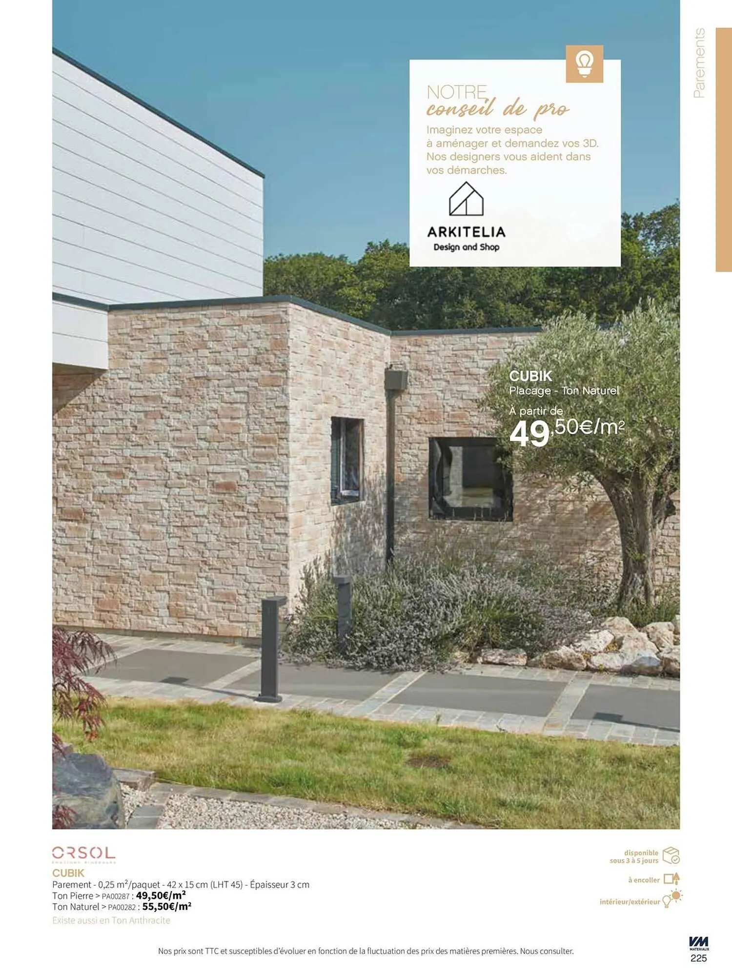 Catalogue VM Matériaux du 14 mars au 20 janvier 2026 - Catalogue page 225