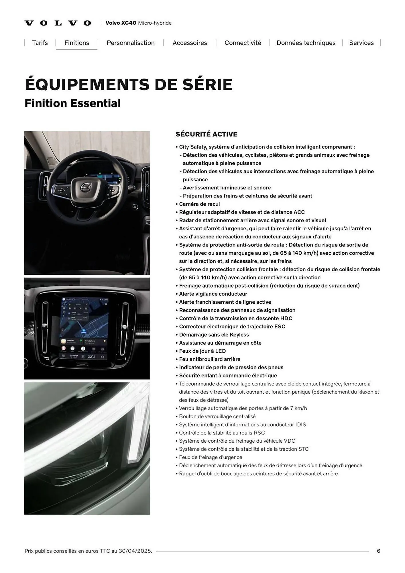 Catalogue VOLVO du 7 janvier au 31 janvier 2027 - Catalogue page 6