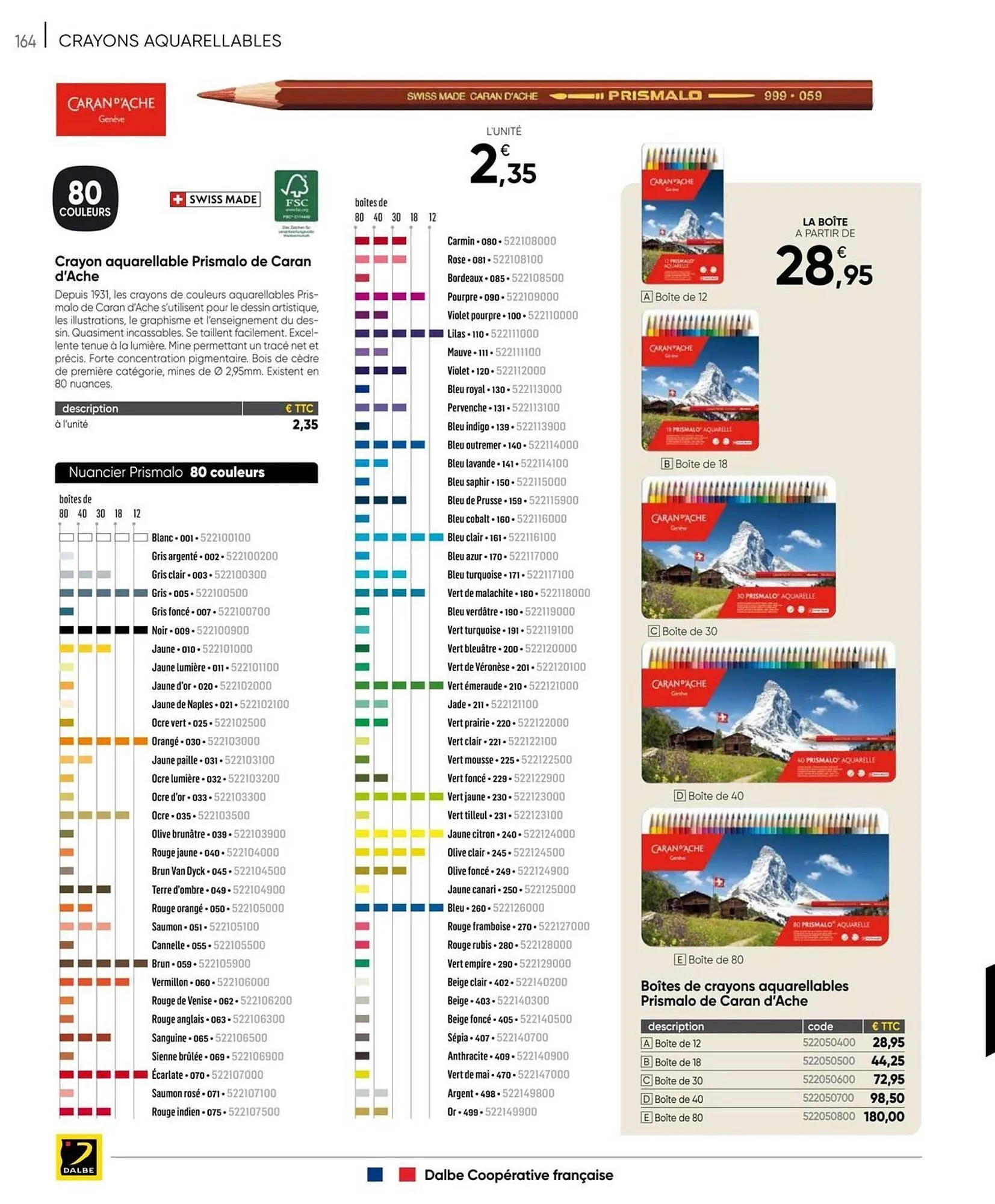 Catalogue Dalbe du 27 janvier au 31 décembre 2025 - Catalogue page 166