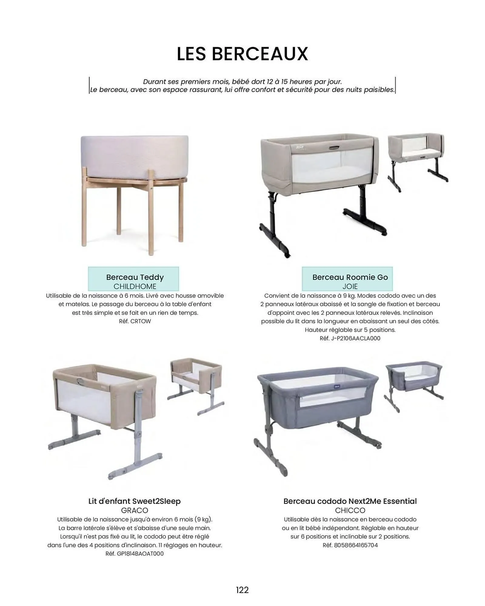 Catalogue Bébé 9 du 14 août au 31 décembre 2026 - Catalogue page 124