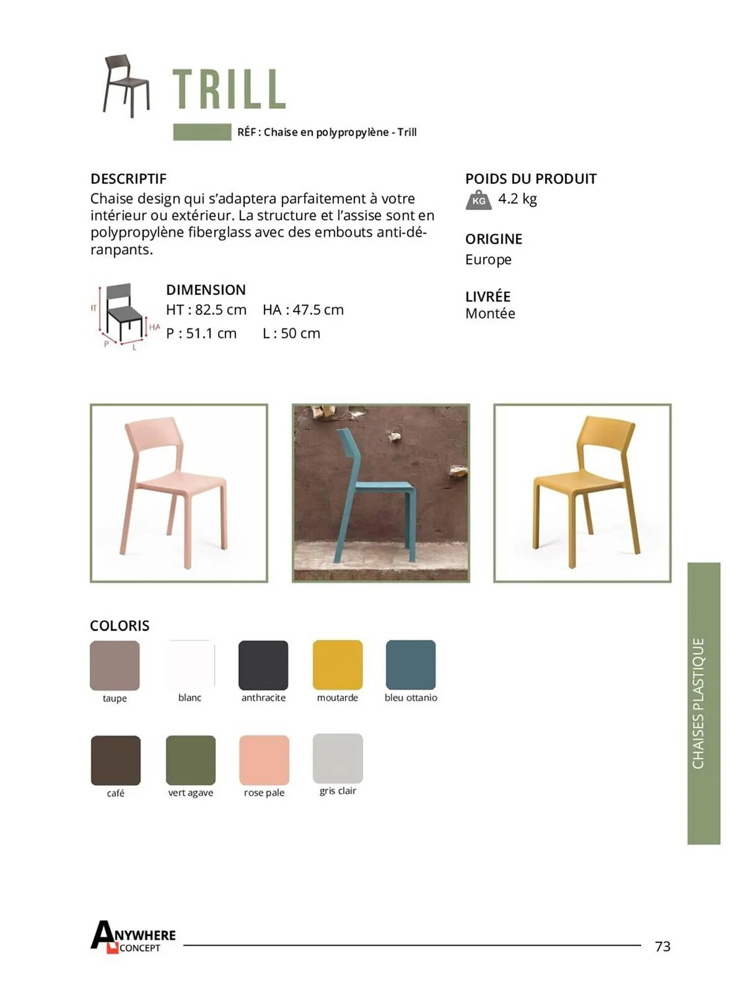 Catalogue 4 Pieds du 26 avril au 31 décembre 2023 - Catalogue page 73