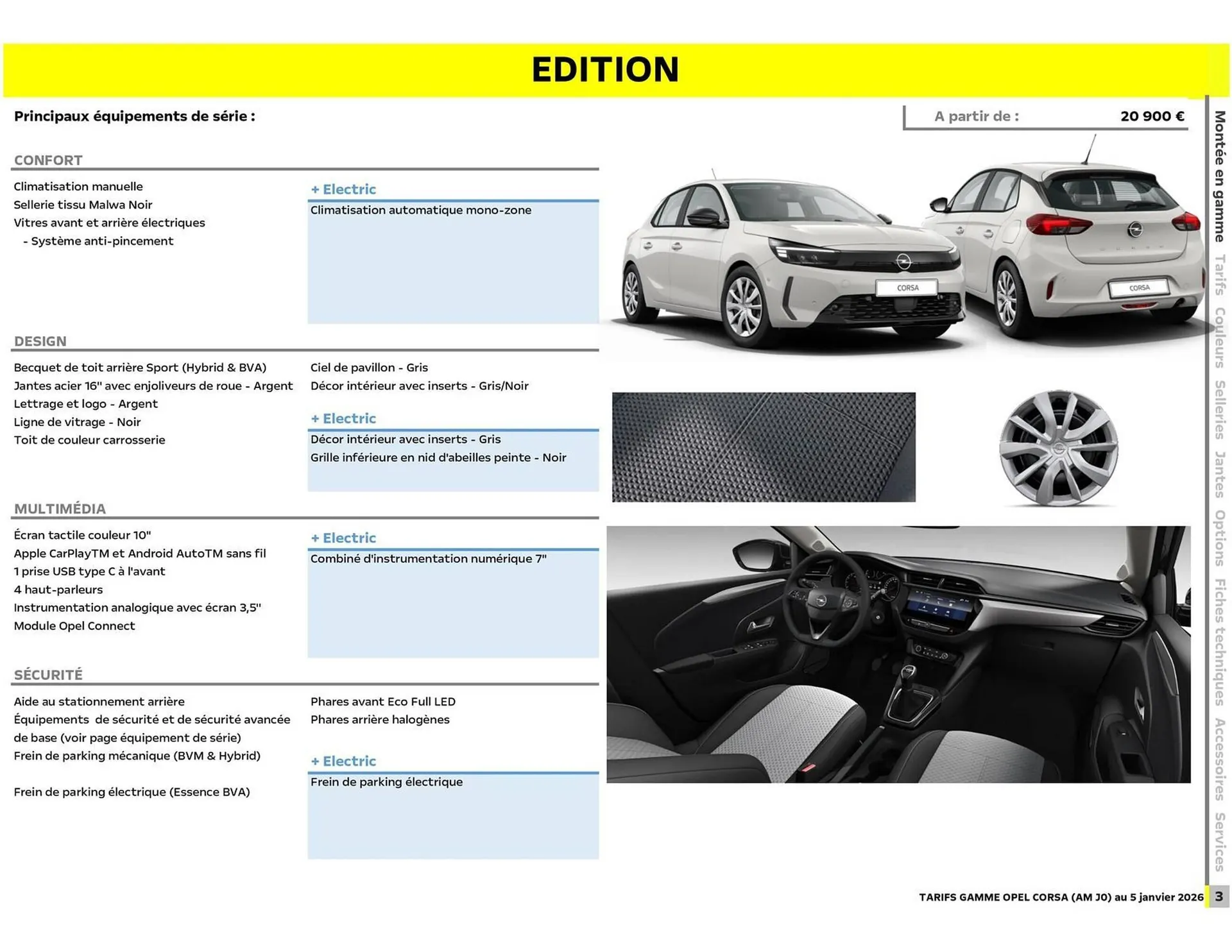 Catalogue Opel du 6 janvier au 6 janvier 2027 - Catalogue page 4