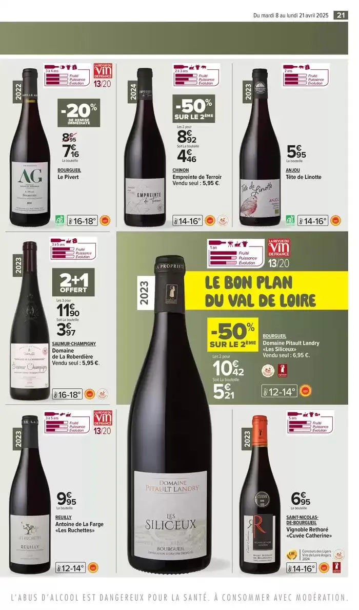 FOIRE AUX VINS DE PRINTEMPS du 8 avril au 21 avril 2025 - Catalogue page 23