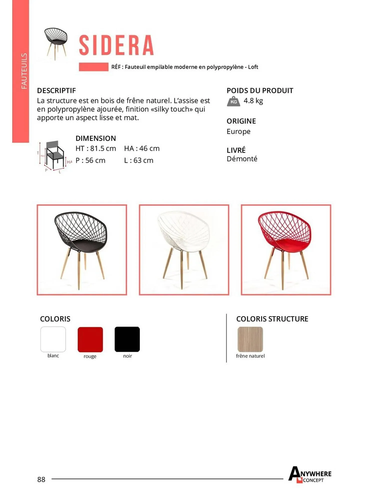 Catalogue 4 Pieds du 26 avril au 31 décembre 2023 - Catalogue page 88