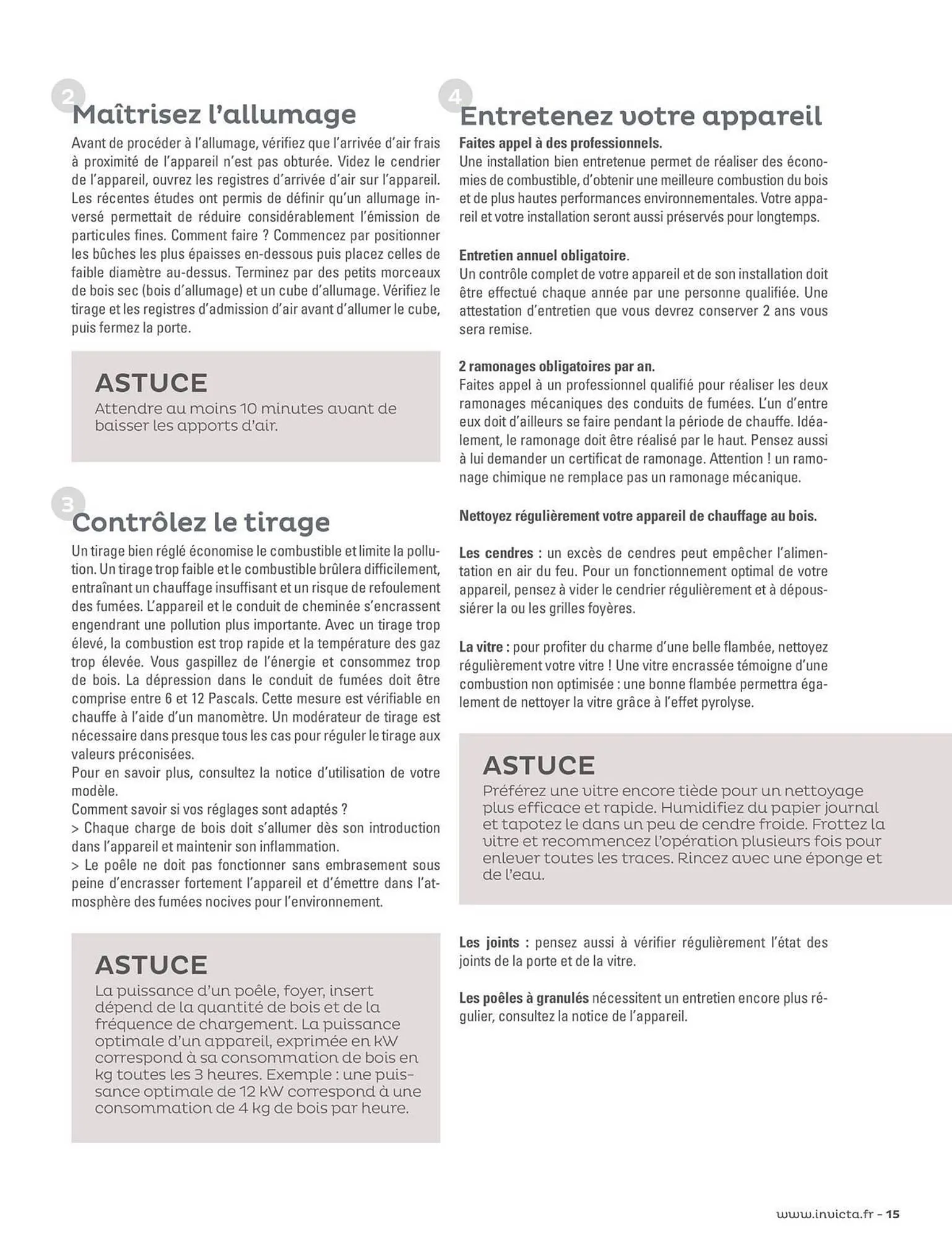 Catalogue Invicta du 29 avril au 31 décembre 2026 - Catalogue page 15