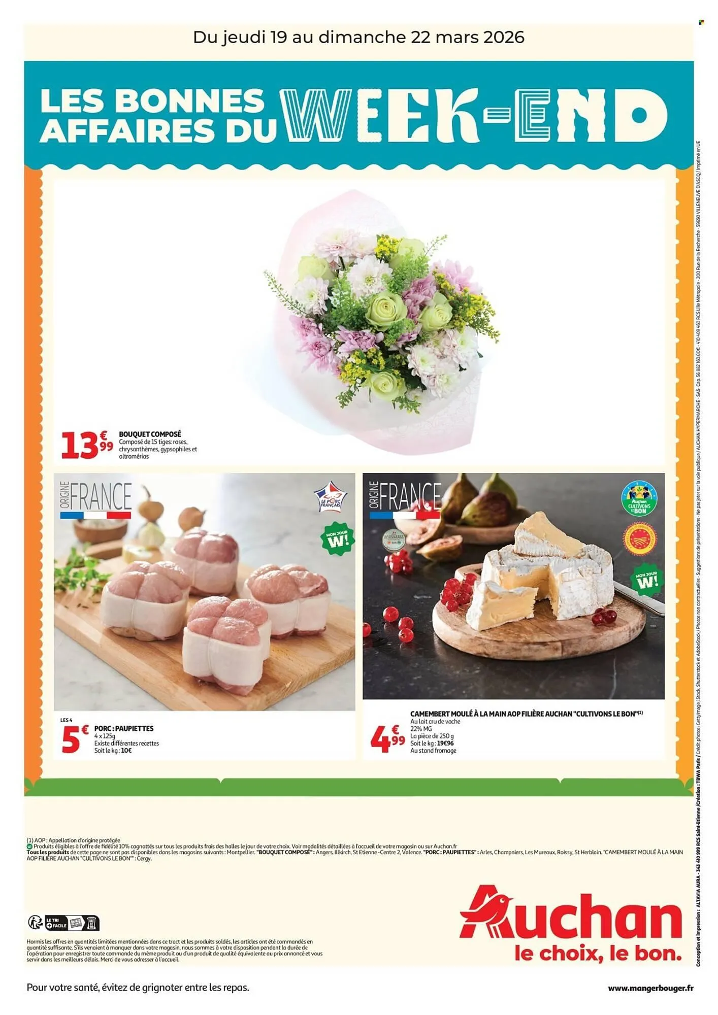 Catalogue Auchan du 19 mars au 22 mars 2026 - Catalogue page 2