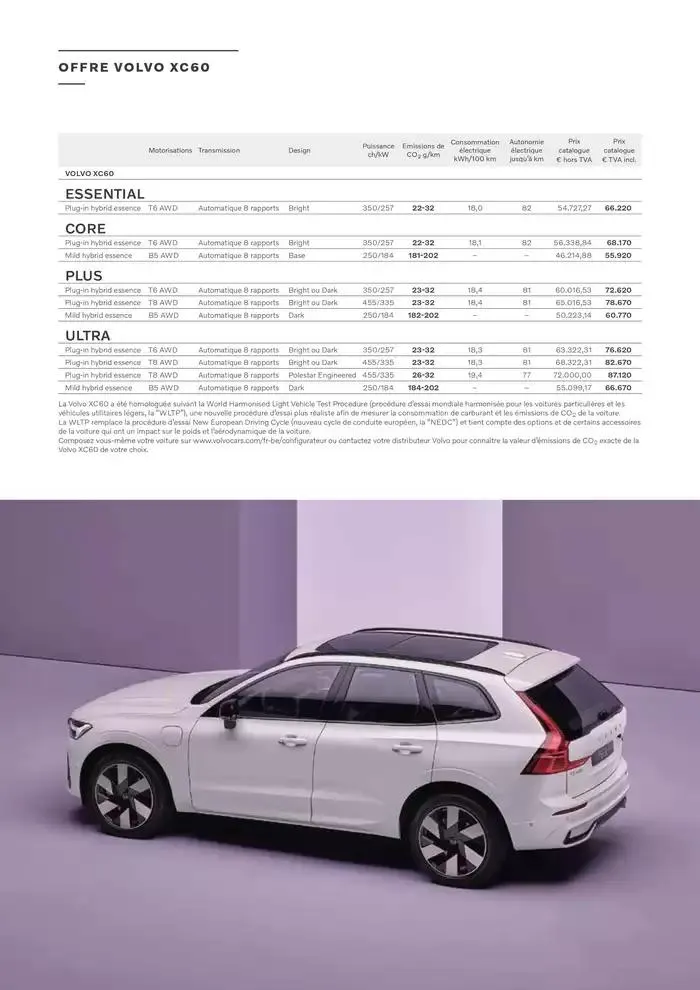 VOLVO XC60 du 7 janvier au 31 décembre 2025 - Catalogue page 3