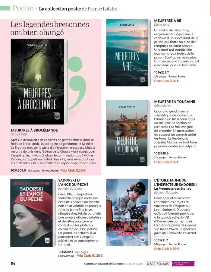 Mars - Avril 2025 du 4 mars au 30 avril 2025 - Catalogue page 54