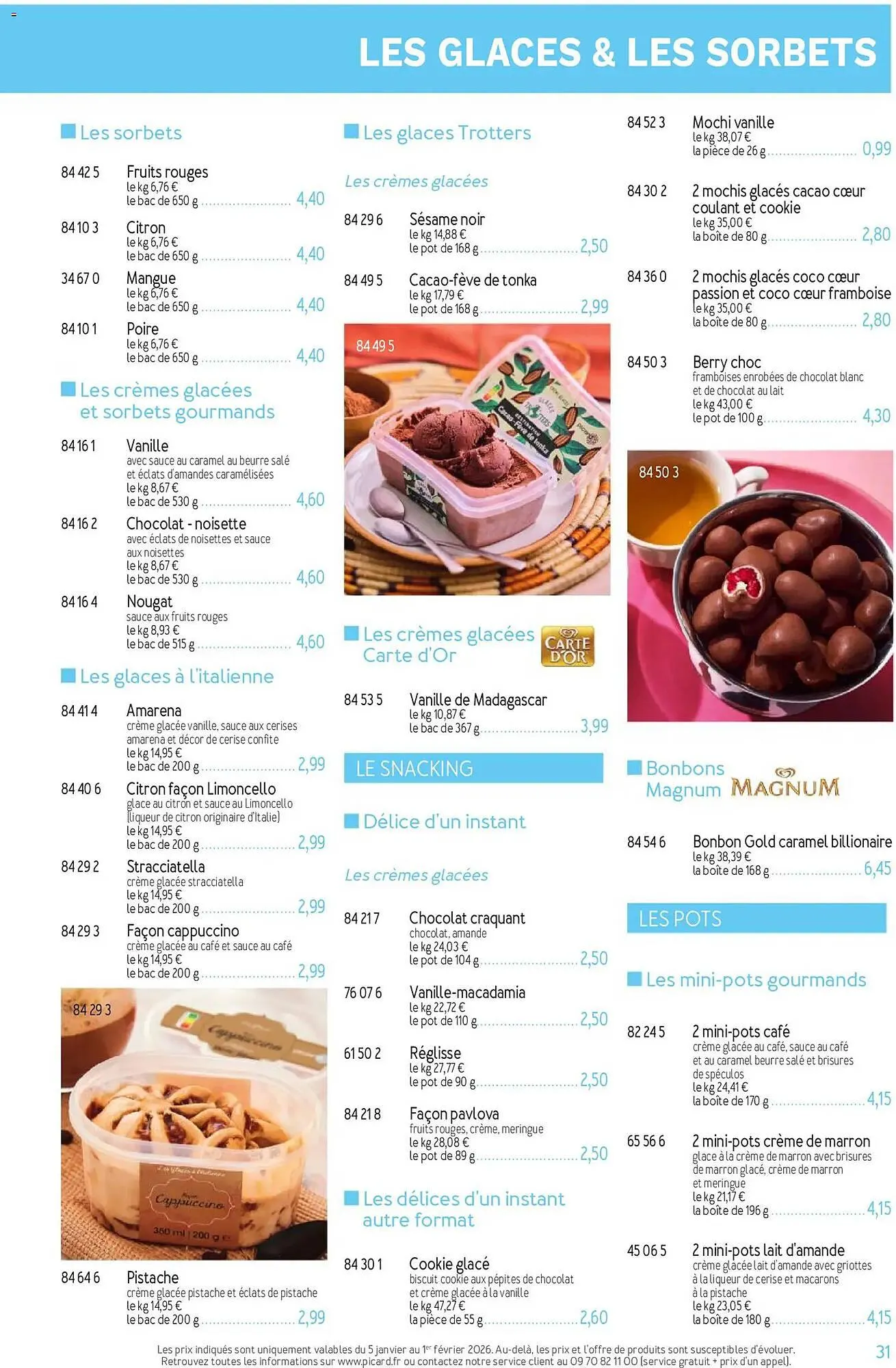 Catalogue Picard du 5 janvier au 5 avril 2026 - Catalogue page 31