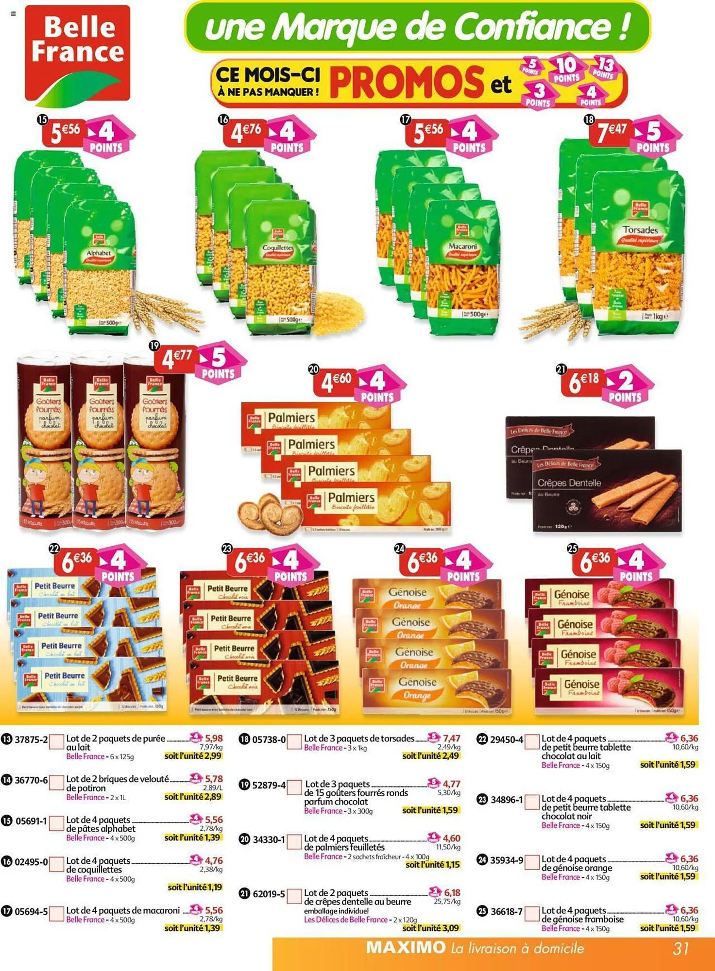 Catalogue Maximo du 19 janvier au 25 février 2024 - Catalogue page 31