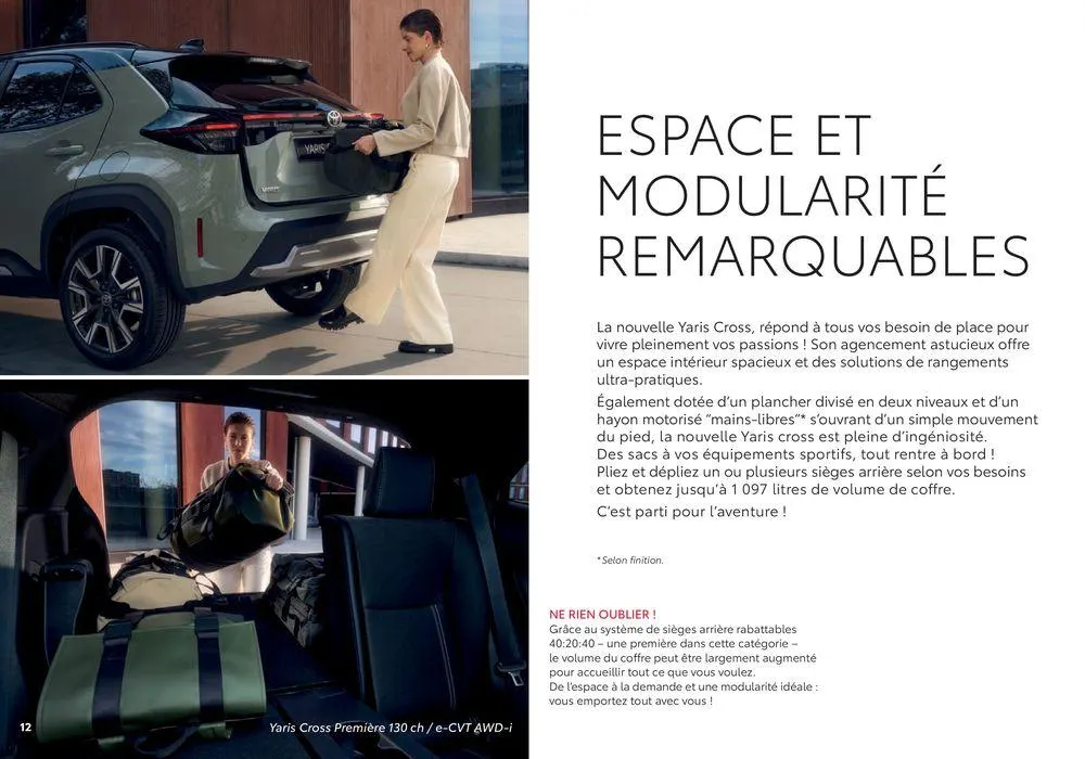 Toyota Yaris Cross du 18 juin au 18 juin 2025 - Catalogue page 12