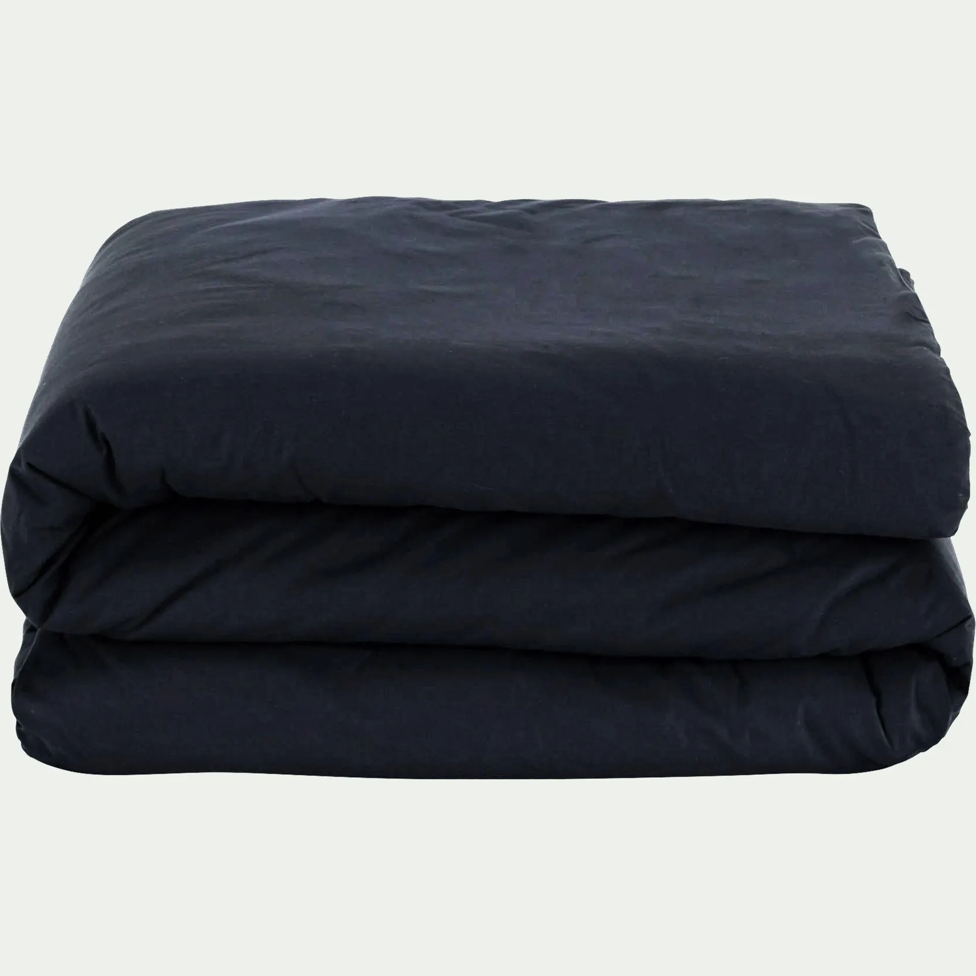 Housse de couette en coton 240x220cm - gris calabrun