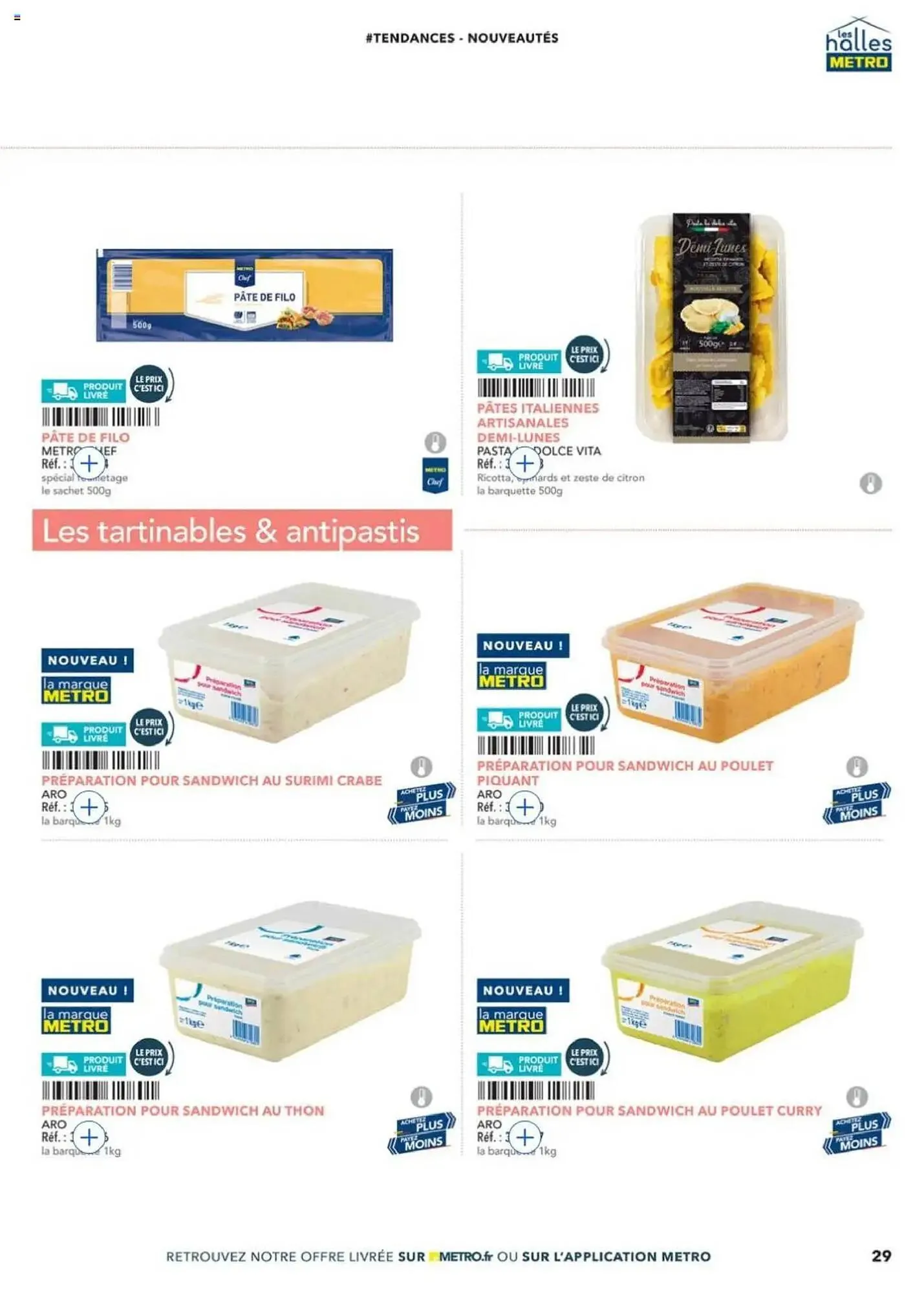 Catalogue METRO du 2 octobre au 31 décembre 2025 - Catalogue page 29