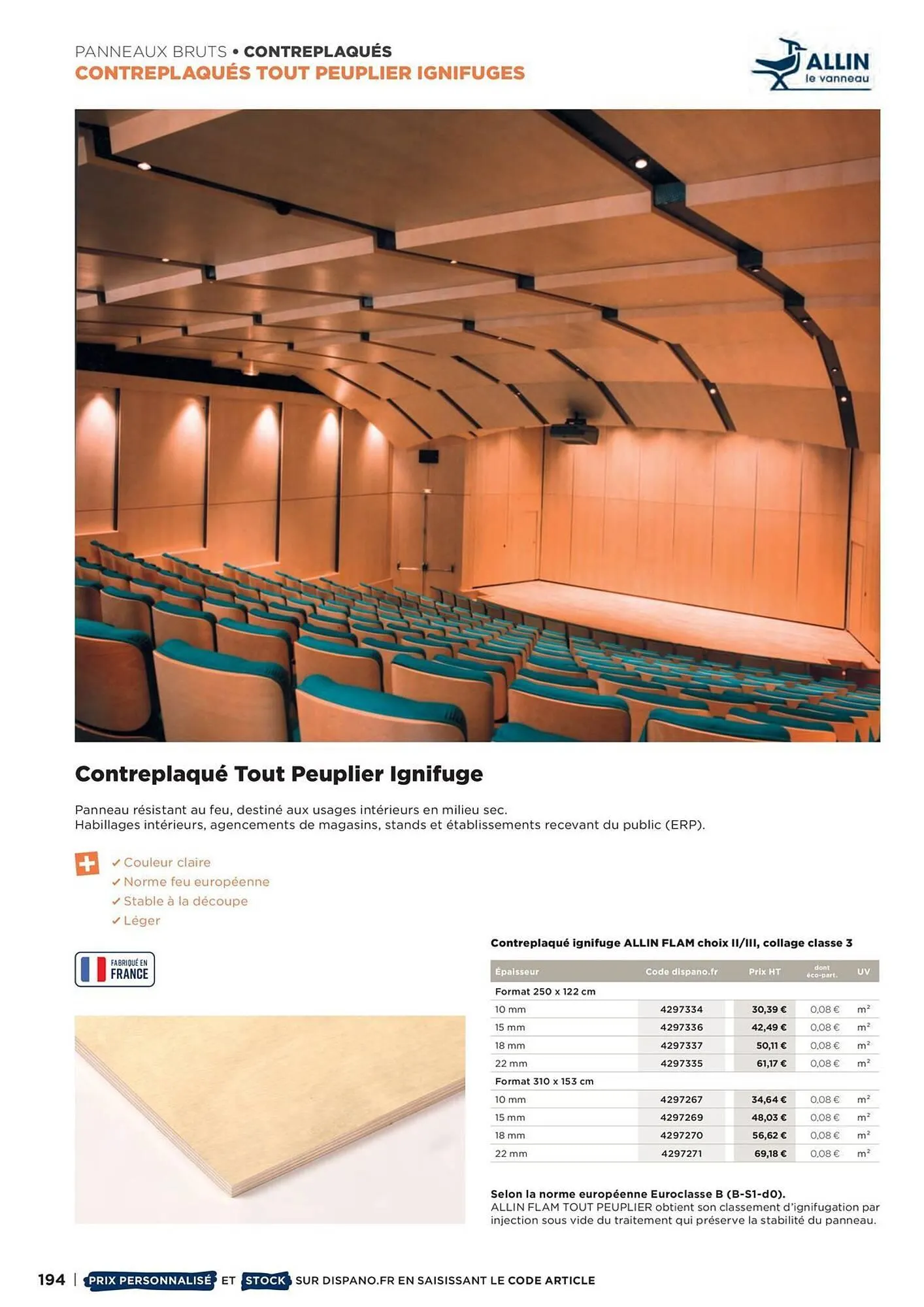 Catalogue Dispano du 8 avril au 31 décembre 2026 - Catalogue page 194