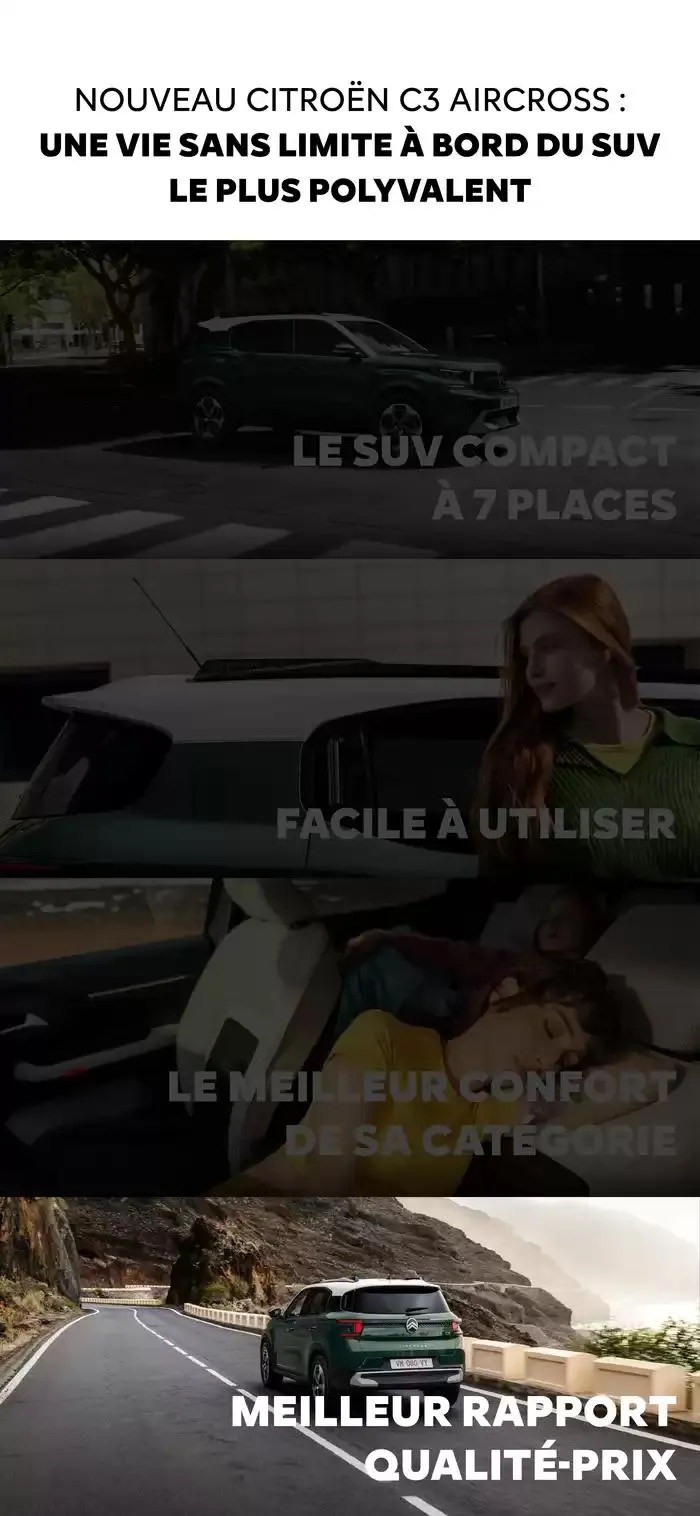 Citroën Nouveau ë-C3 Aircross C-BOOK du 15 janvier au 15 janvier 2026 - Catalogue page 12