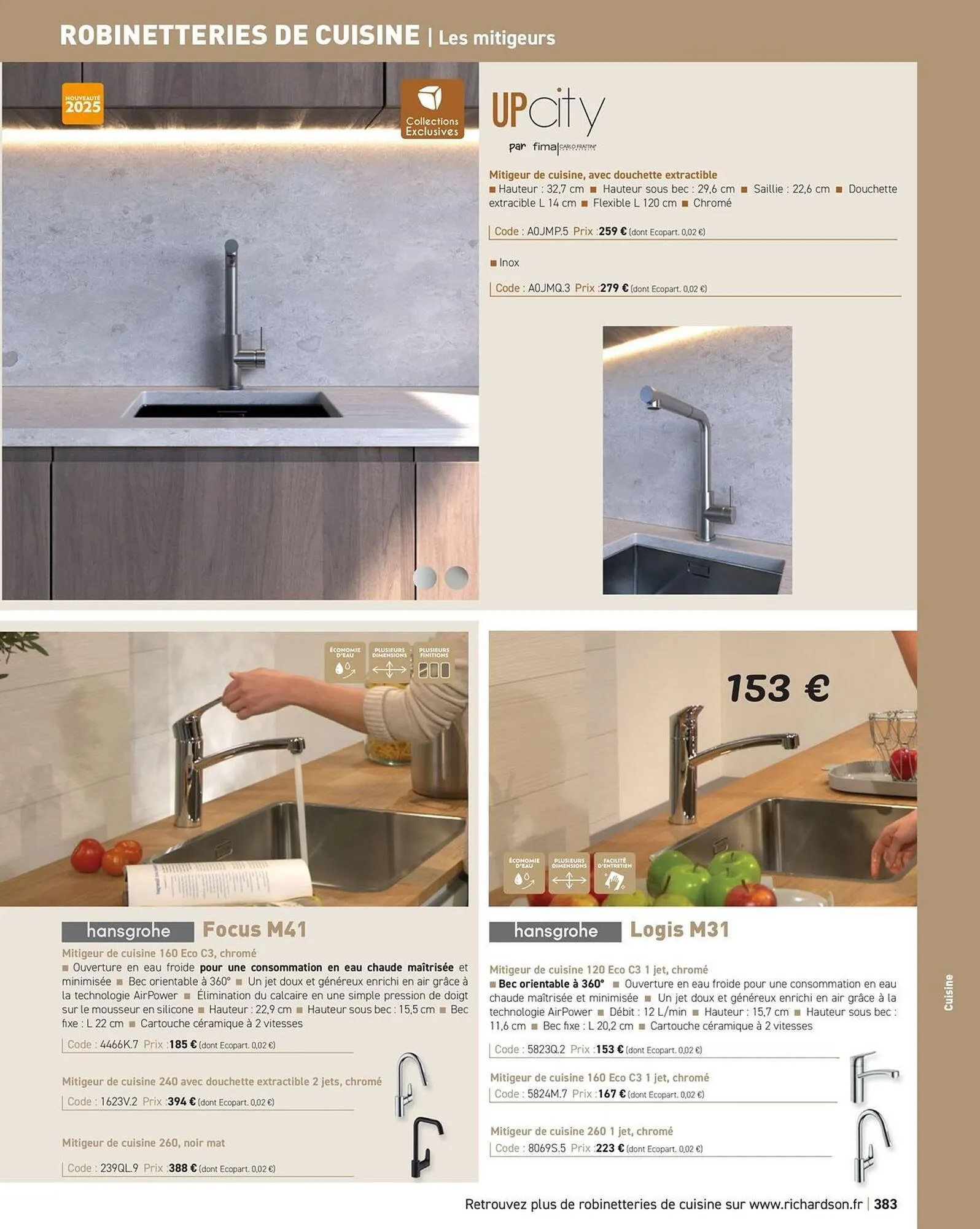 Catalogue Richardson du 11 avril au 31 décembre 2025 - Catalogue page 385