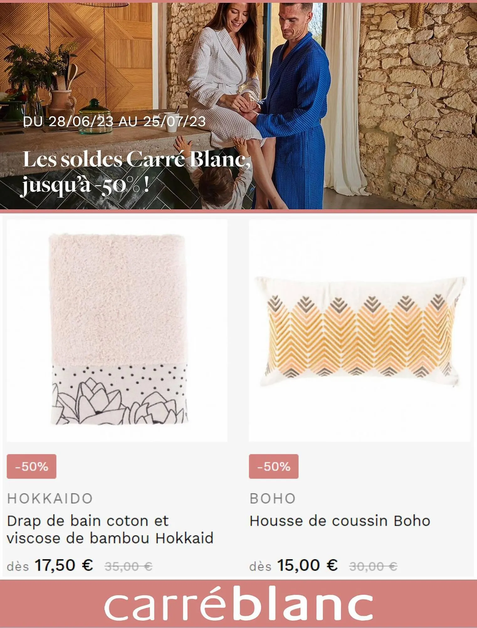 Catalogue Carré Blanc du 28 juin au 25 juillet 2023 - Catalogue page 4