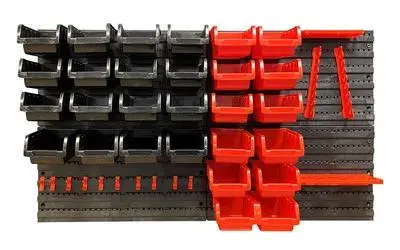 Kit de 4 panneaux muraux en plastique FISCHER DAREX