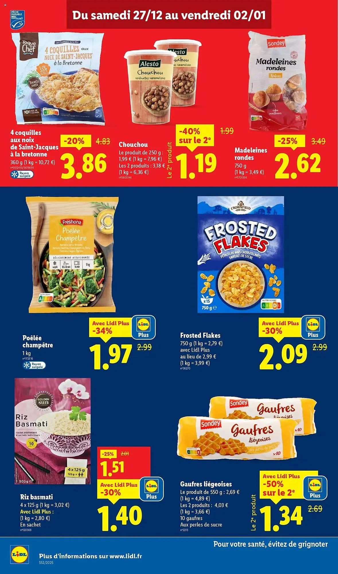 Catalogue Lidl du 27 décembre au 2 janvier 2026 - Catalogue page 22