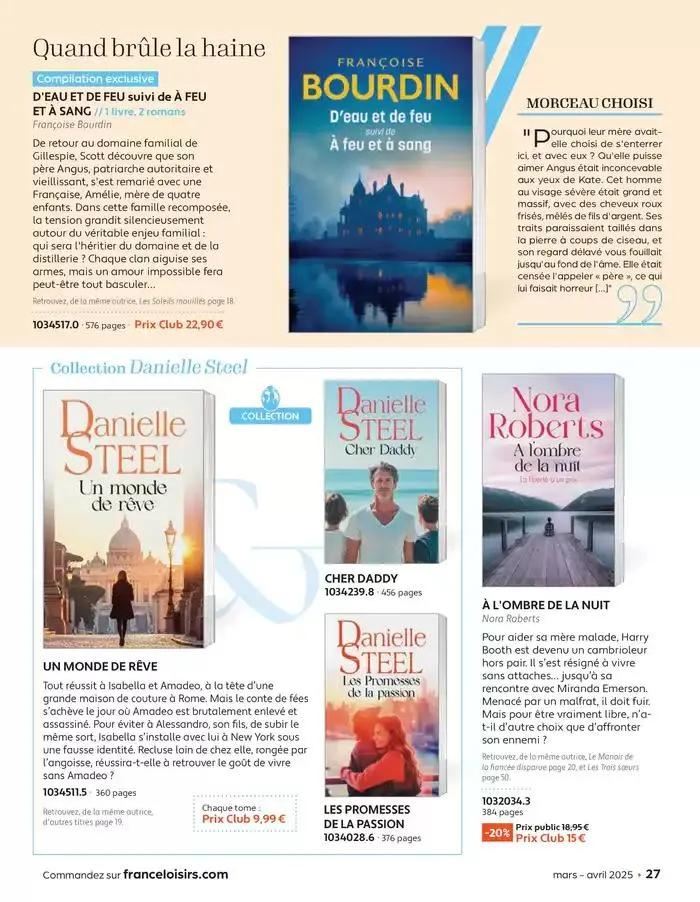 Mars - Avril 2025 du 4 mars au 30 avril 2025 - Catalogue page 27