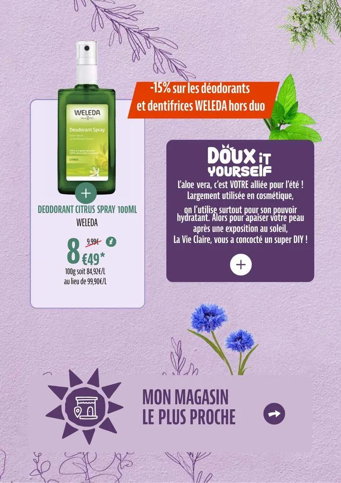 Tutes Nos Promos Bio Pour Un Ete Savoureux du 28 juin au 7 juillet 2024 - Catalogue page 46