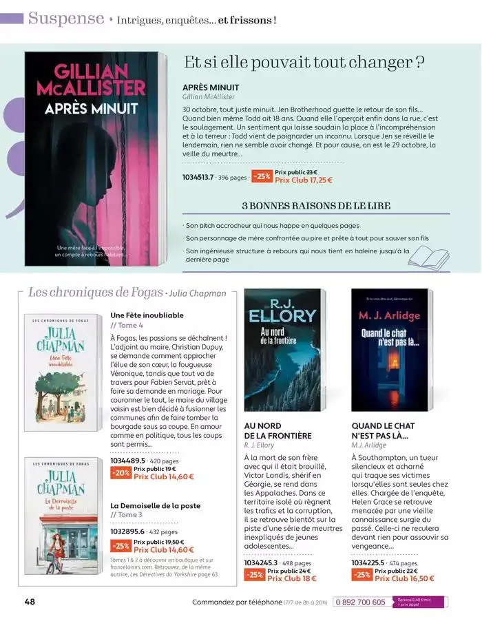 Mars - Avril 2025 du 4 mars au 30 avril 2025 - Catalogue page 48