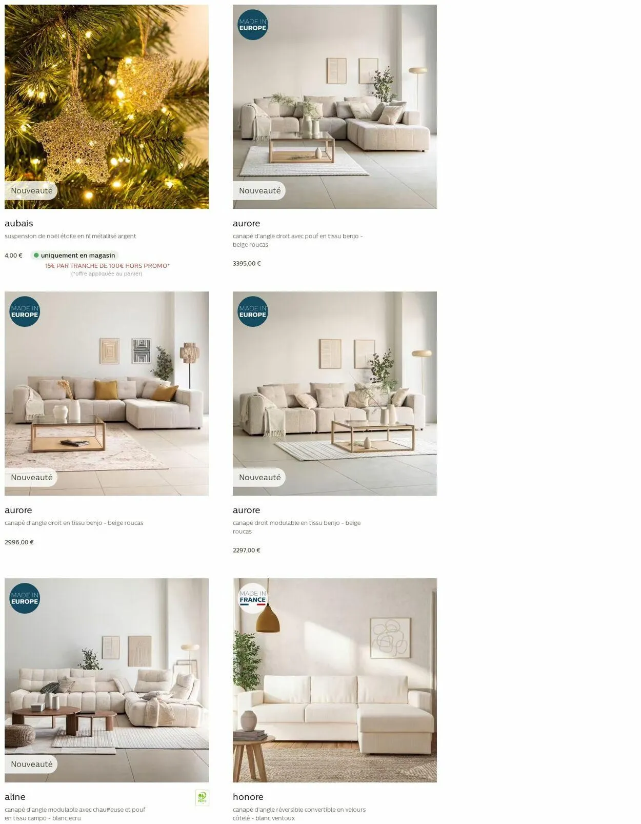 Alinéa Catalogue actuel du 27 octobre au 2 novembre 2025 - Catalogue page 3