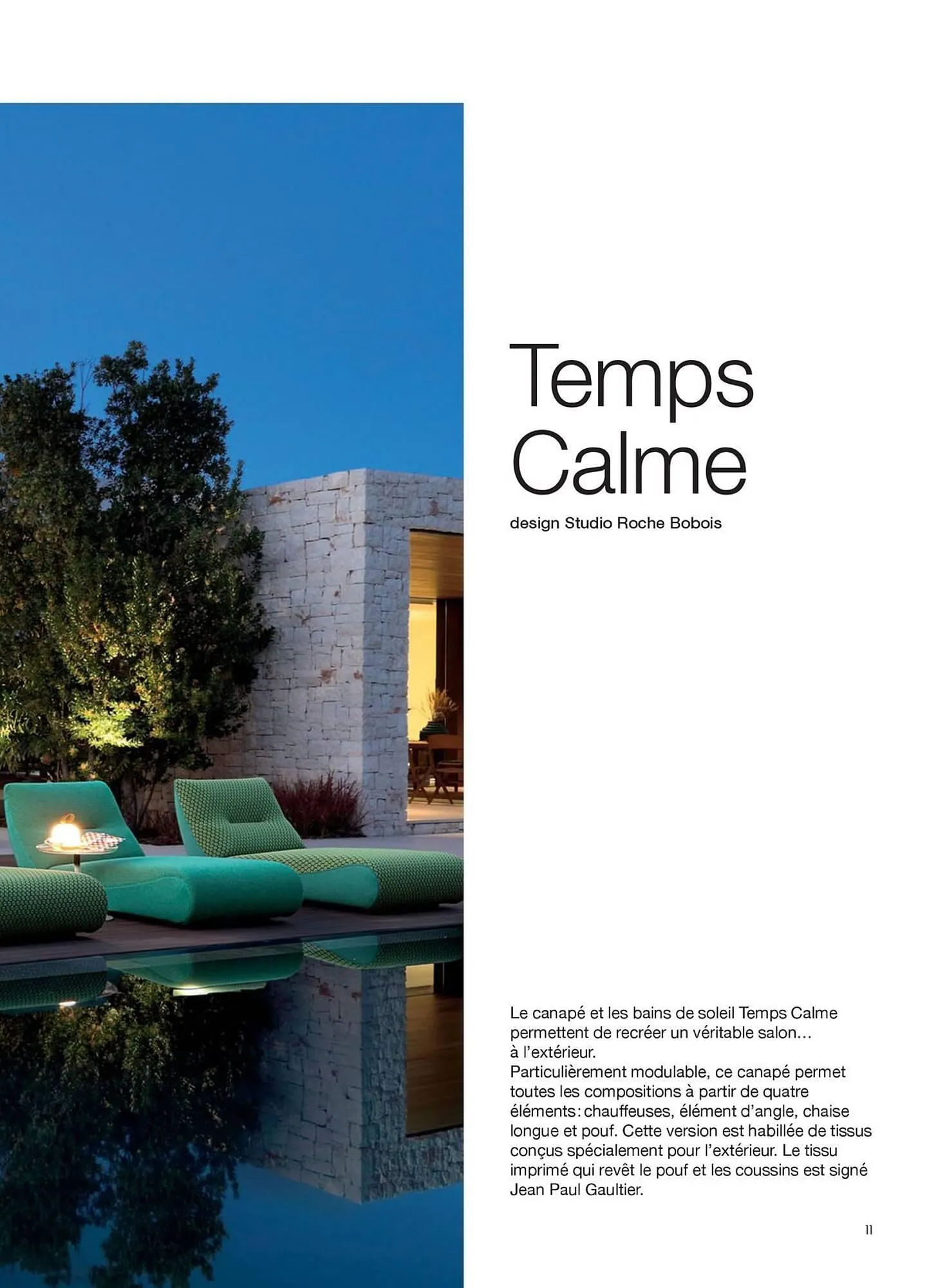 Catalogue Roche Bobois du 28 mai au 1 janvier 2026 - Catalogue page 11
