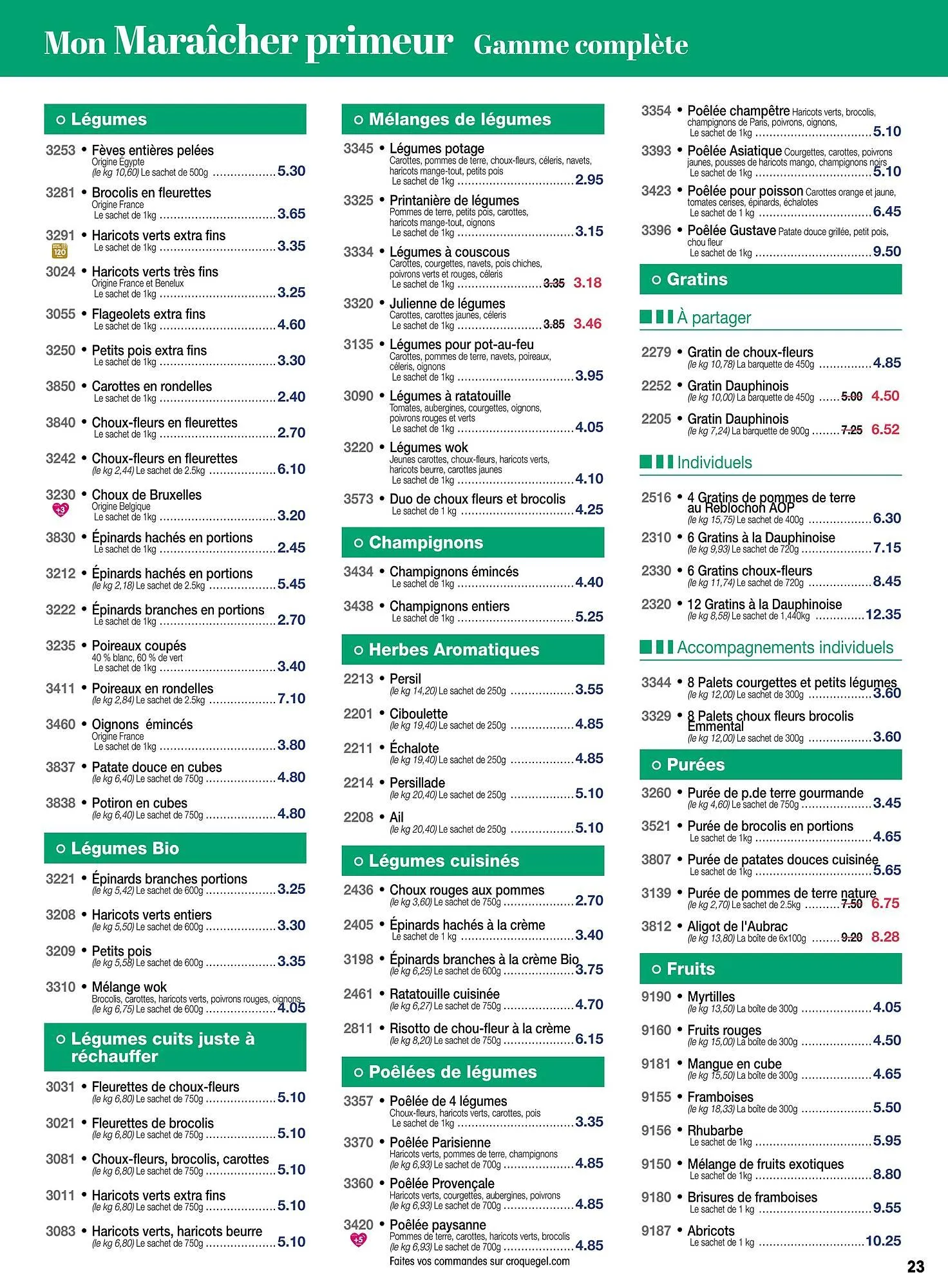 Catalogue Croque Gel du 4 mai au 7 juin 2026 - Catalogue page 23
